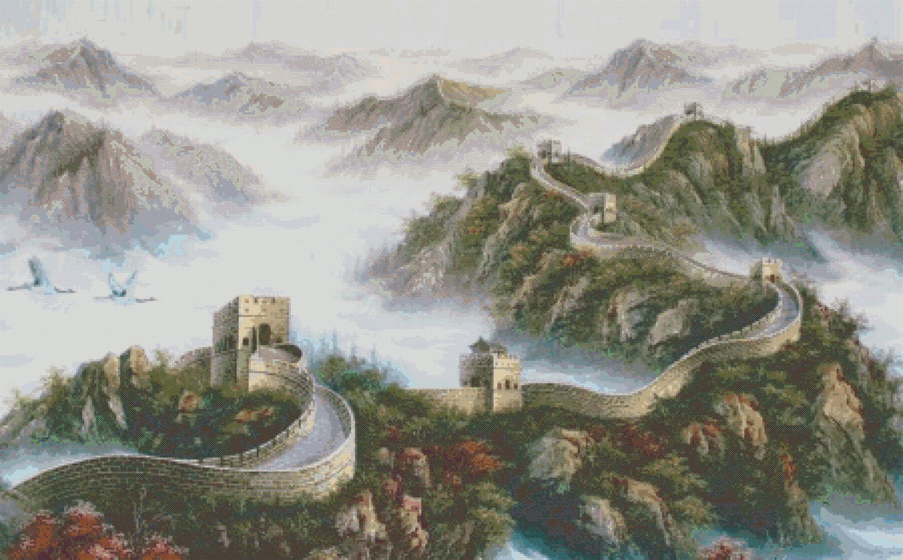 https://dayunoa.oss-cn-beijing.aliyuncs.com/所有图纸/风景图/重绘6403-混绣 新长城.jpeg